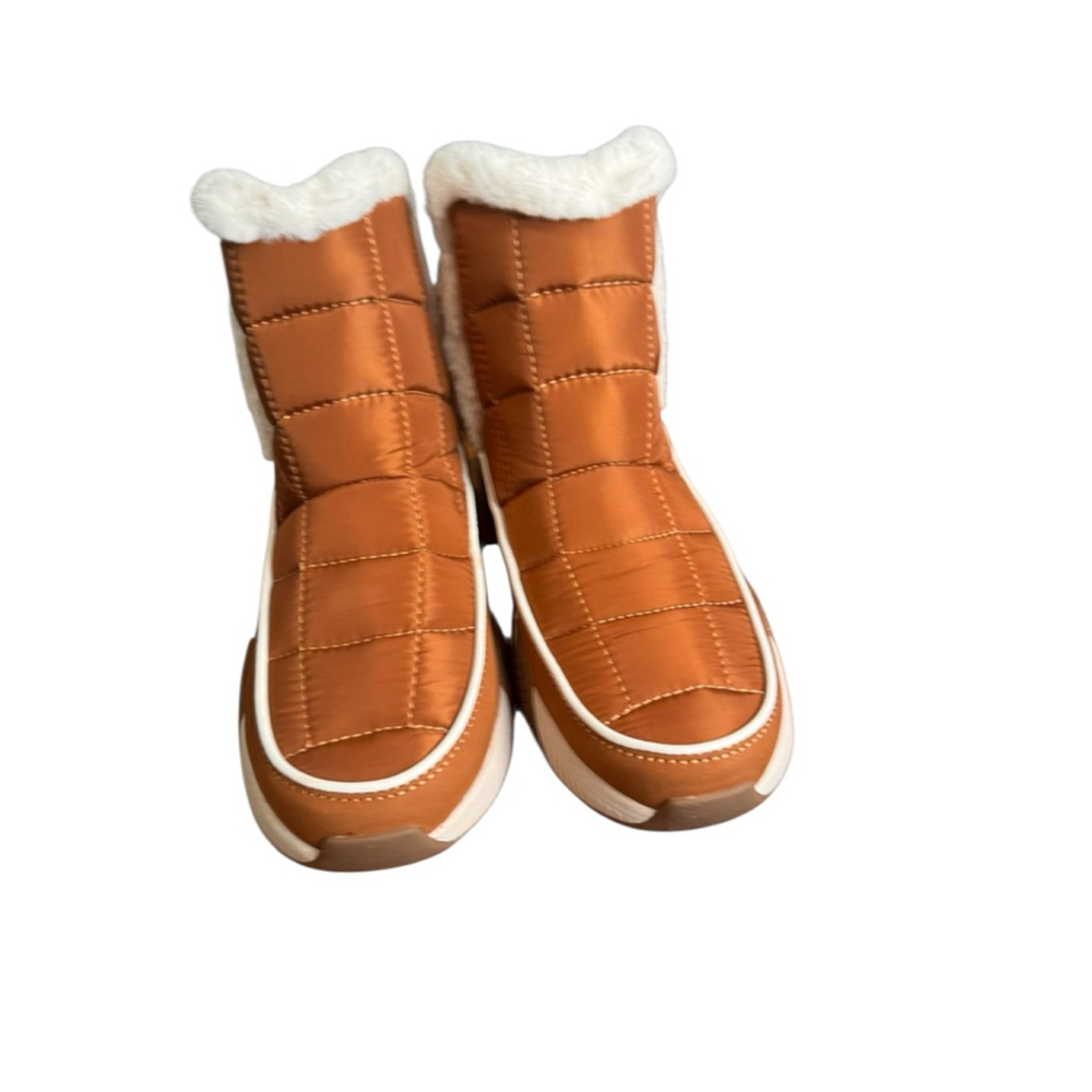 Women's Spyder Roasted Pecan White Lumi Winter Boots US 8 - Picture 2 of 6